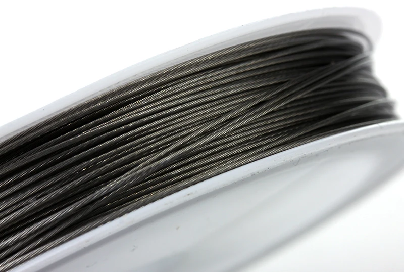 Stainless Steel Wire 0.35mm Tigertail Beading Wire,Thread Cord Plastic Protective Film Wire 160Metre(2rolls/lot)