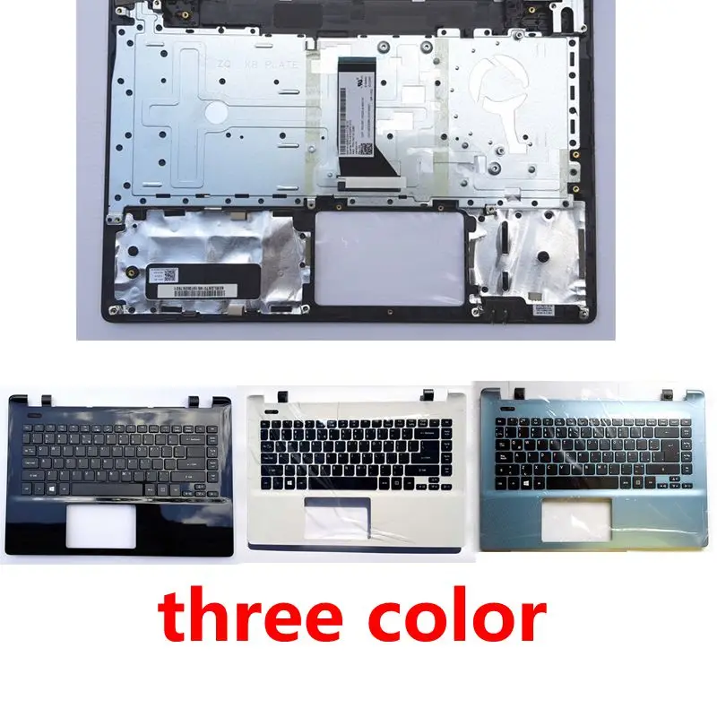 Gzeele Eua la Novo para Acer Aspire E5411 E5-421 E5-471 Palmrest & Teclado Topcase Capa Superior Case kb Bezel 60. Mlqn7.018