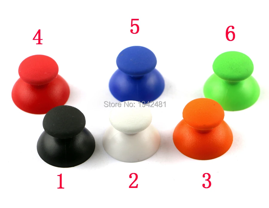 120pcs/lot Analog ThumbStick Caps joystick cap mushroom cap for playsation 3 PS3 OCGAME