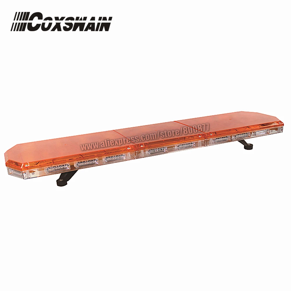 TBD-GA-10326L LED alarm Lightbar, 22*LIN-4 1W LED module, 18 flash pattern, waterproof, ambulance emergency warning lightbar