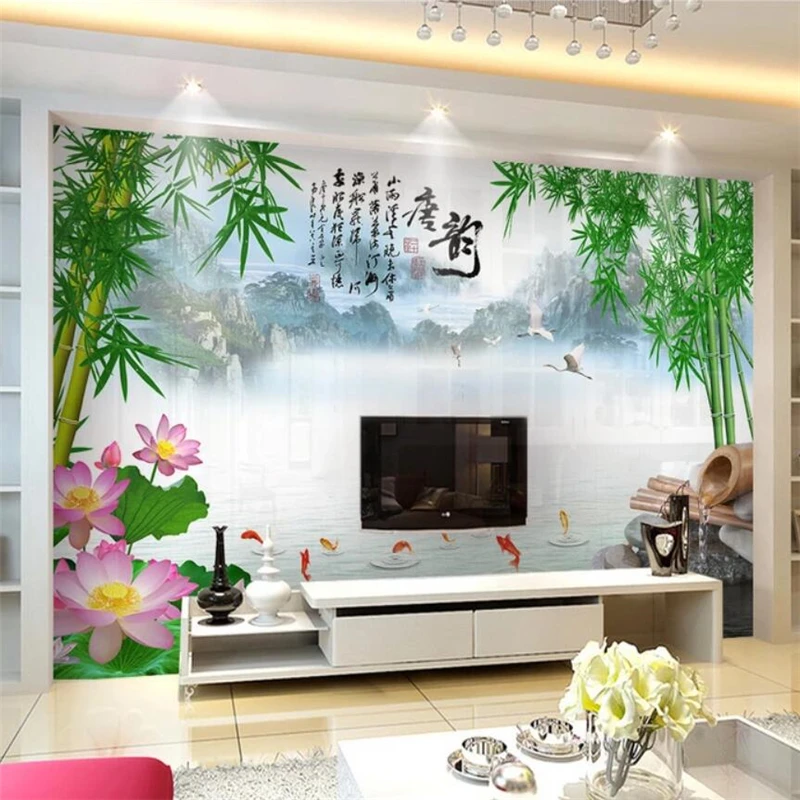 

beibehang Custom large wallpaper 3d mural Tang Yun Chinese style living room bedroom restaurant decorative painting 8d wallpaper