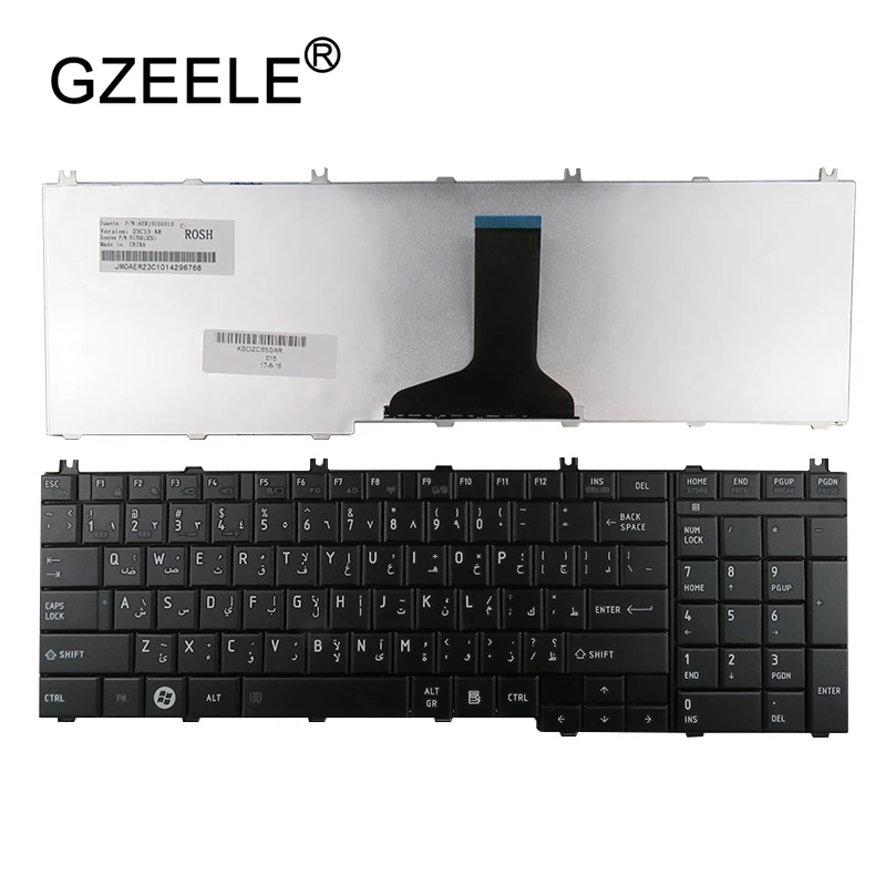 AR/SP/BR/UK klawiatura do Toshiba Satellite L670 L670D L675 L675D C660 C660D C655 L655 L655D C650 C650D L650 C670 L750