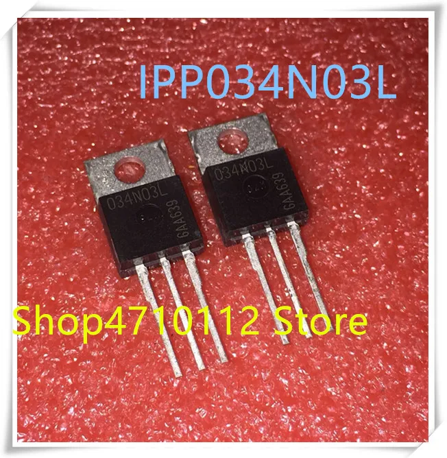 

NEW 10PCS/LOT IPP034N03LG IPP034N03L IPP034N03 034N03L TO-220 IC