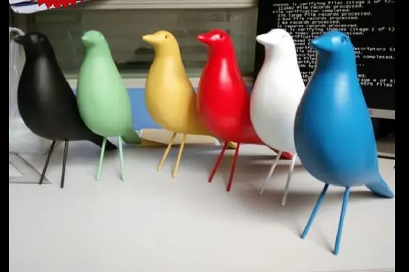 Different Styles modern classical decoration Fashion house bird simple modern Home living room resin dove Crafts