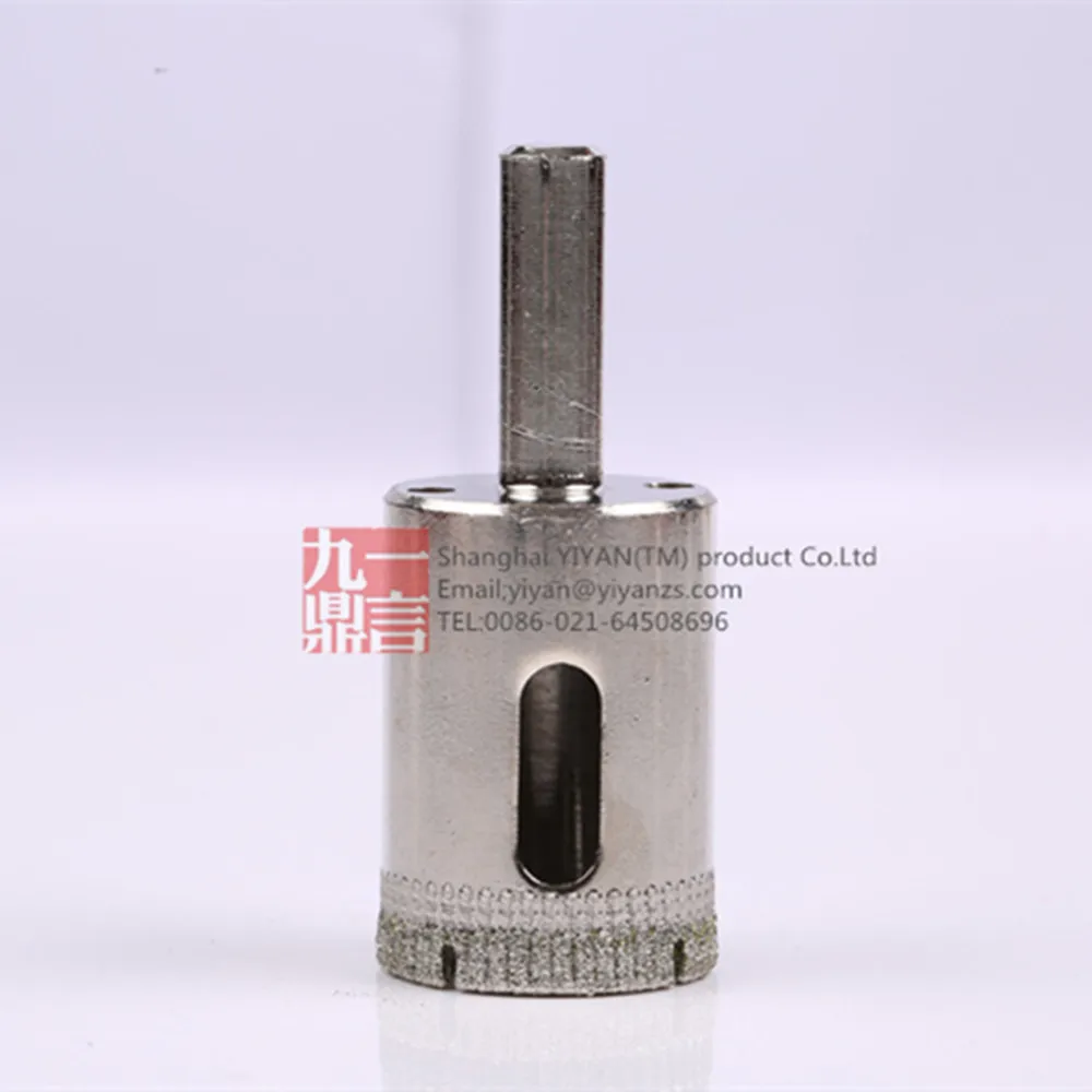 2pcs/lot 30mm coated diamond hole drilling bits marble glass granite porcelain ceramic hole drill bit for rotary tools use