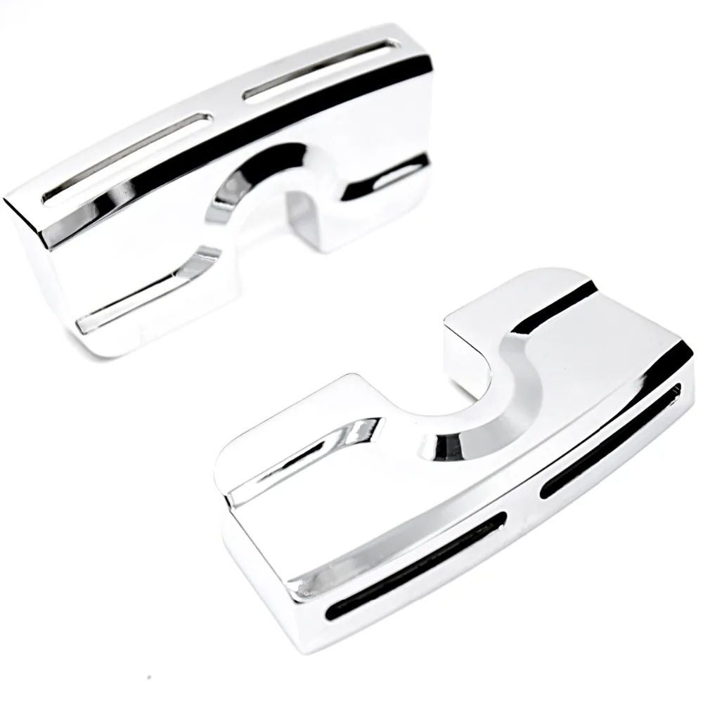 Couvercles de boulons de tête de bougie d\'allumage chromés pour les modèles Harley ocia Softail Touring Twin Cam 1999-2017, magasins à droite