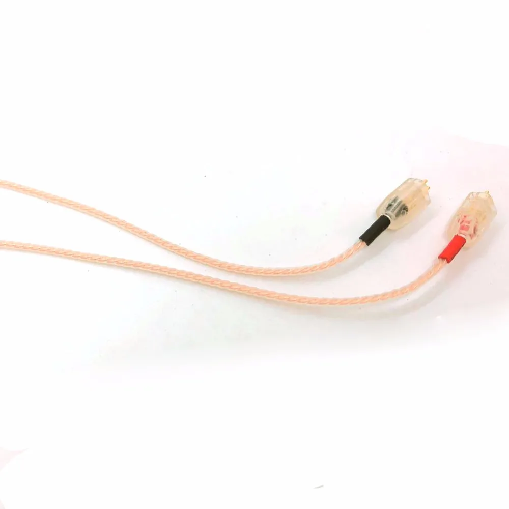 Gratis Verzending Haldane 1.2M 6 Core Litz Gevlochten Hoofdtelefoon Upgrade Kabel Voor Ue TF10 TF15 5Pro SF3 SF5 UE18 oortelefoon