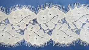 Superb 7cm wide 3Y/pcs non-elastic eyelash lace trim , XERY0112A