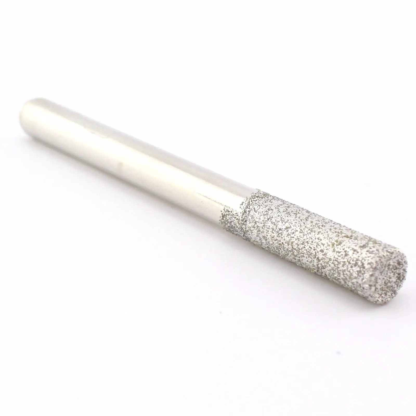 3Pcs Diamond Coated 1/4" Cylindrical Head Grinding Wheel Mounted Point Shank 6mm ILOVETOOL