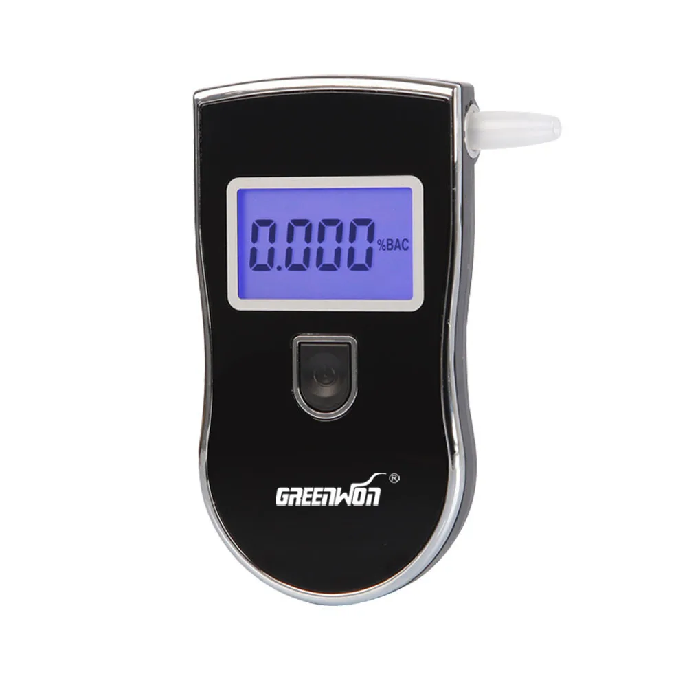 GREENWON Digital Breath Alcohol Tester Breathalyzer Meter Freeshipping Wholesale