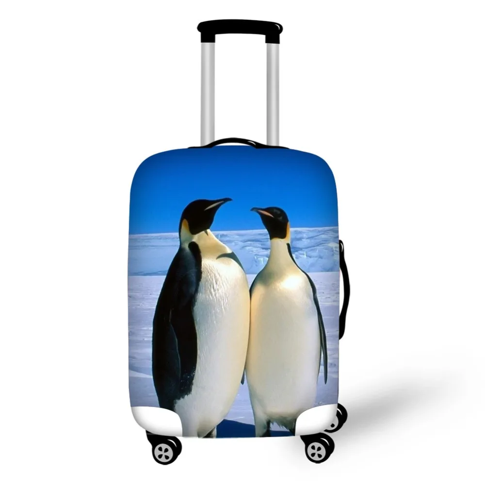 

Animal Penguin Travel Accessories Suitcase Protective Covers 18-32 Inch Elastic Luggage Dust Cover Case Stretchable Bag