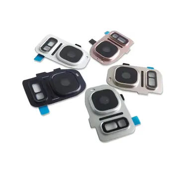 Pouzdro pro mobilní telefon Samsung Galaxy S7 G930 G930F, zadní sklo fotoaparátu, kryt objektivu pro Samsung S7 Edge G935 G935F 8 nejlepší prodej Zadní sklo na Samsung S7 Edge - №3