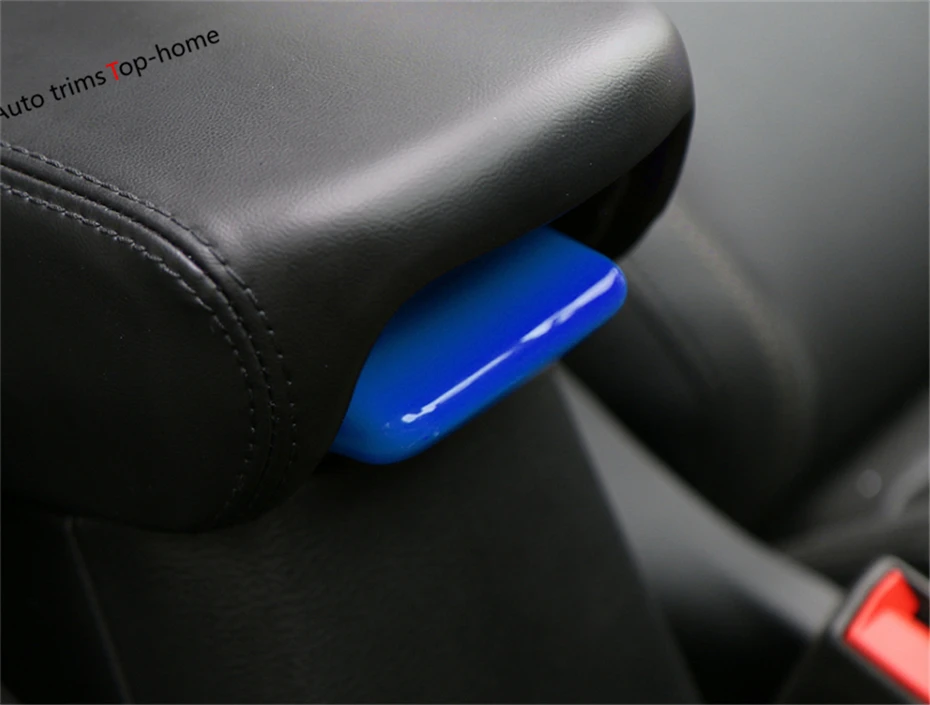 

Yimaautotrims Storage Armrest Box Button Switch Cover Trim Colorful ABS Fit For Jeep Renegade 2015 - 2020 Interior Mouldings