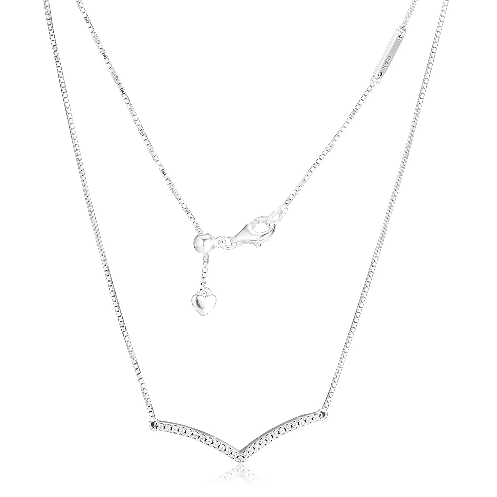 

Shimmering Wish Necklaces 100% 925 Sterling Silver Jewelry Free Shipping