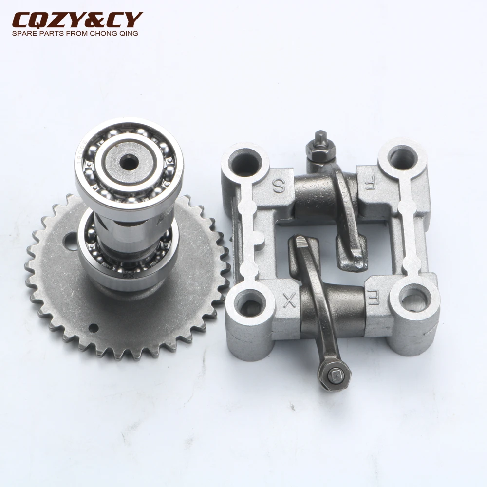 A9 High Quality Camshaft & Standard Cam & Rocker Kit for GY6 50cc 80cc 100cc 139QMB 139QMA Scooter ATV Karting