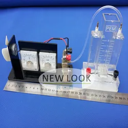 Expérience de pile à combustible à l'hydrogène, instrument d'enseignement standard de la chimie au lycée, nouvel instrument d'enseignement