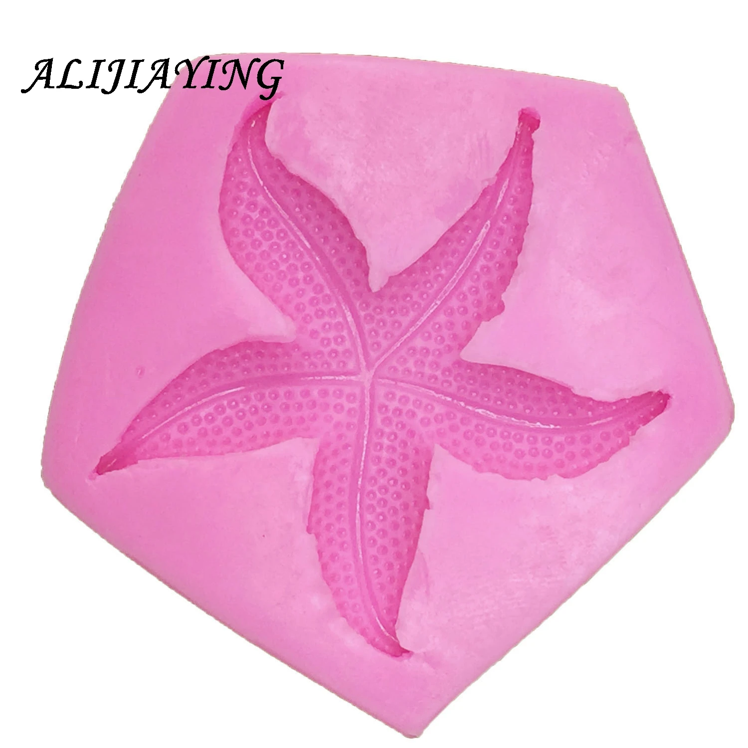 Sugarcraft Starfish chocolate cake decorating tools DIY sea star fondant silicone mold baking tools for cakes decoration D0412