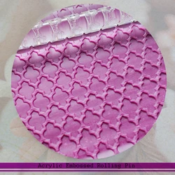 A Pattern In 3 Different Size Engraved Embossing Baking Cookies Cake Dough Roller 3D Embossed Rolling Pin