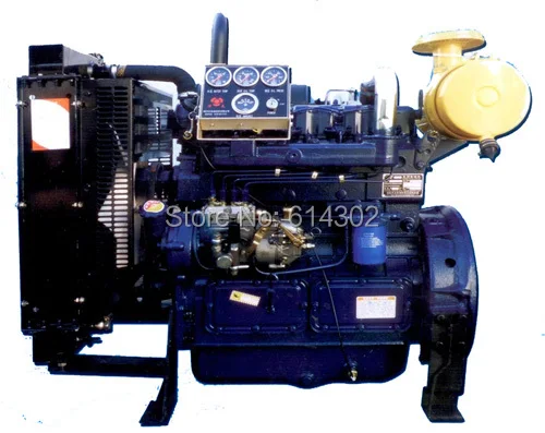 China weifang diesel engine 56kw Ricardo ZH4105ZD for 50kw generator set/genset diesel engine