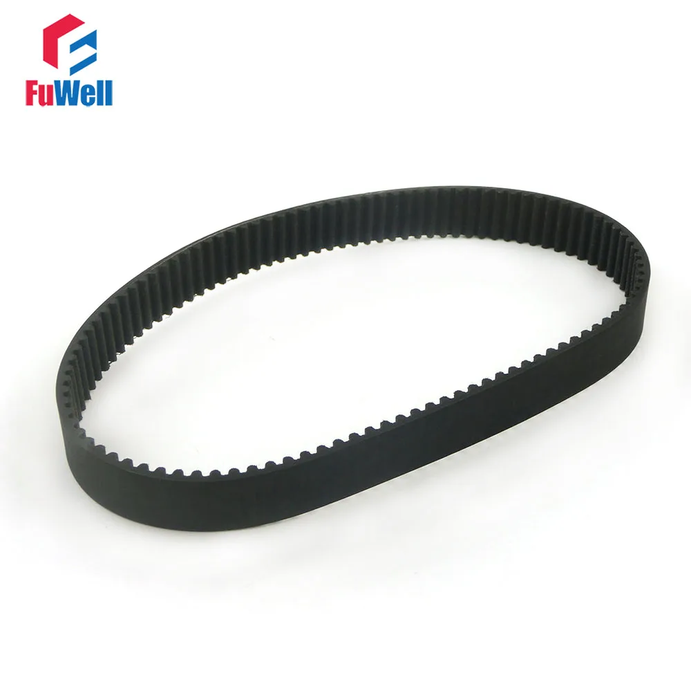 

HTD5M Timing Belt 500/505/520/535/540/550/560/565/575/600/610-5M 15/20/25mm Belt Width Pulley Belt Closed Loop Rubber Belts