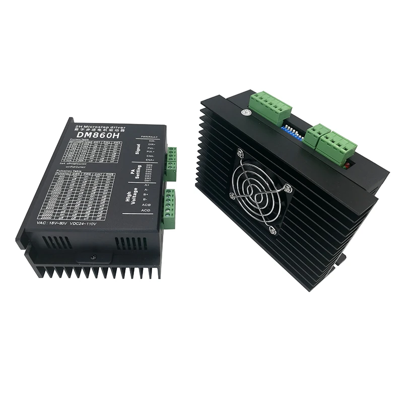 Sterownik mikrokrokowy silnika krokowego 2H DM860H 24V-72V dla sterowników krokowych Nema 23 Nema34