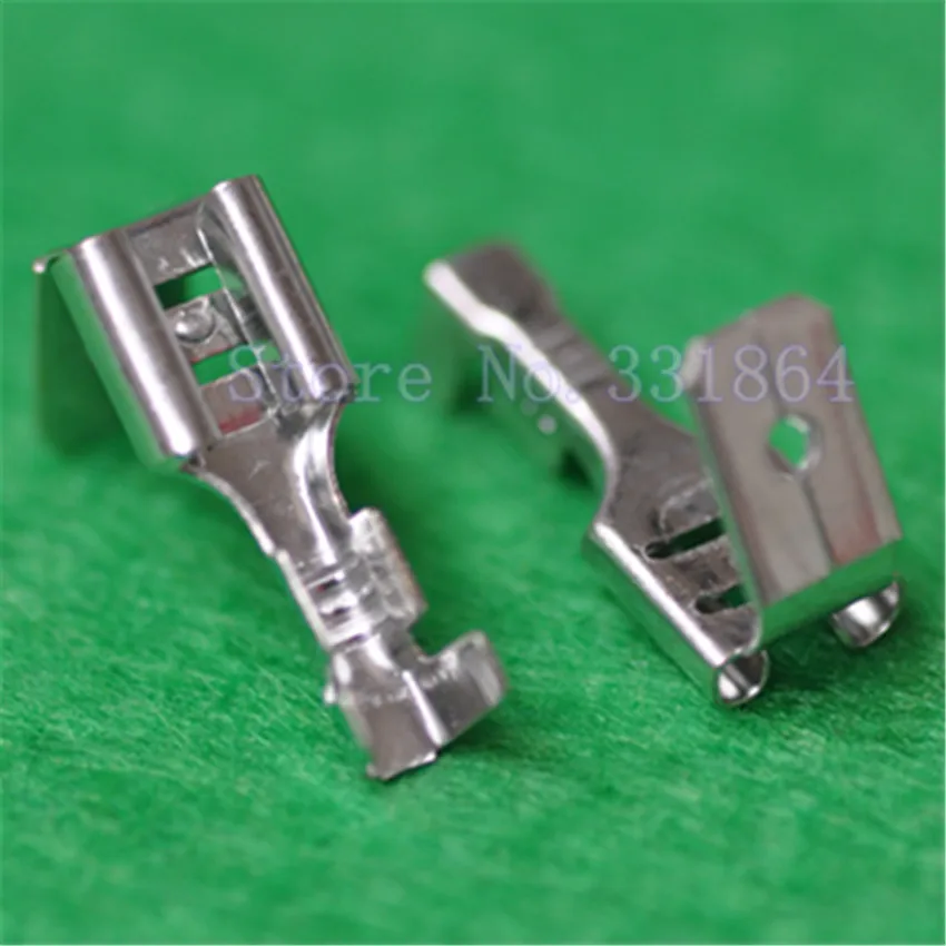 6.3mm male and female matching end line ear connector terminal plug spring male and female one wiring plug plug Crimp Terminal