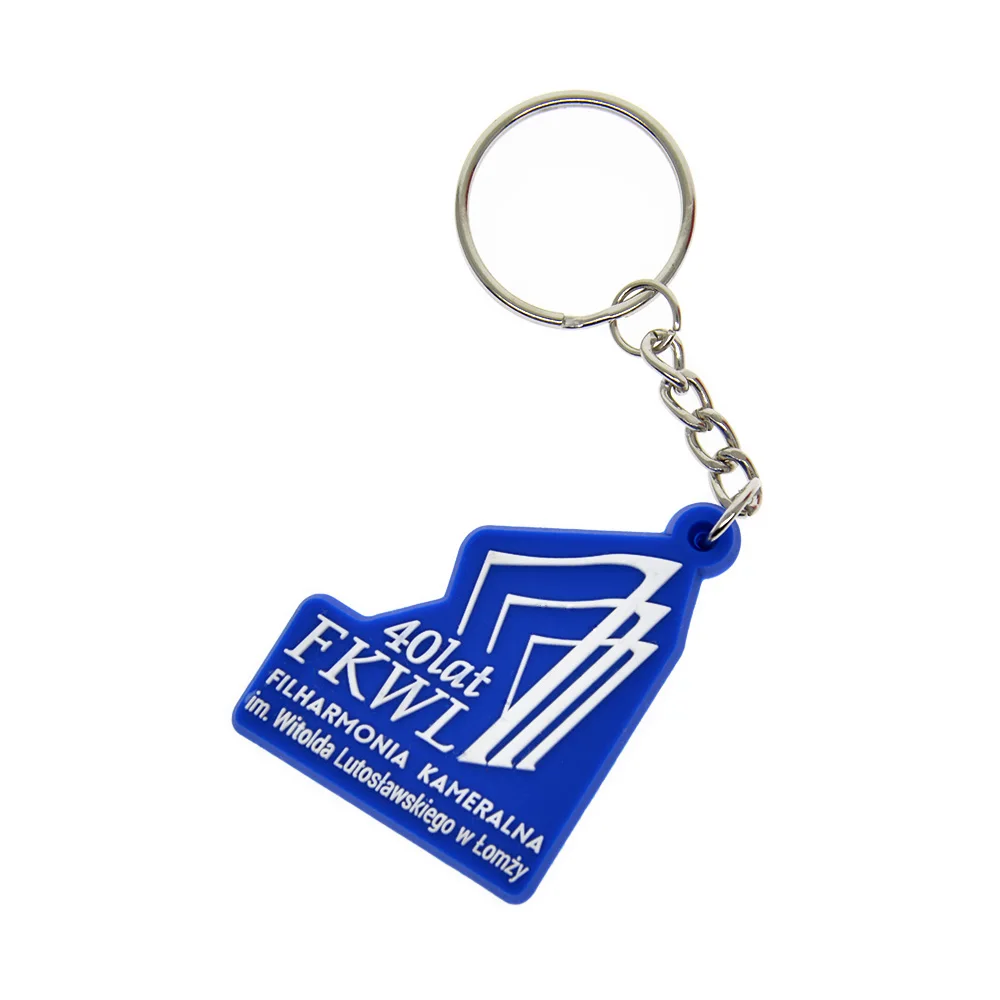 Individueller PVC-Schlüsselanhänger Langlebig und Leichtgewichtig Perfekt als Werbegeschenk – Detail 4