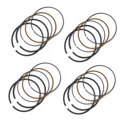 Motorcycle STD +25 +50 56 mm 56.25 mm 56.5 mm Piston Rings For SUZUKI GSX400 GSX 400 GK73A GK75A GK76A GK78A GSF400 Bandit 400