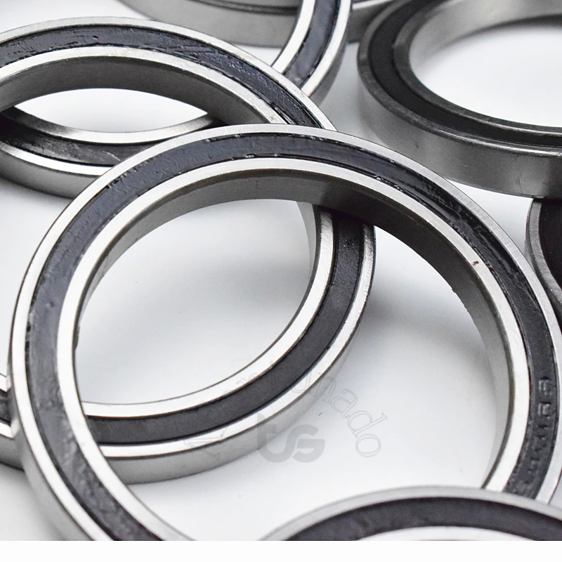 6810RS 50*65*7(mm)  Bearing 1pcs free shipping chrome steel rubber Sealed High speed Mechanical equipment parts