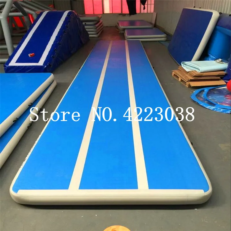 Free Shipping 10x2x0.2m Airtrack Inflatable Race Track Equipment Cheap Foldable Inflatable Air Tumble Track Air Mat On Sale