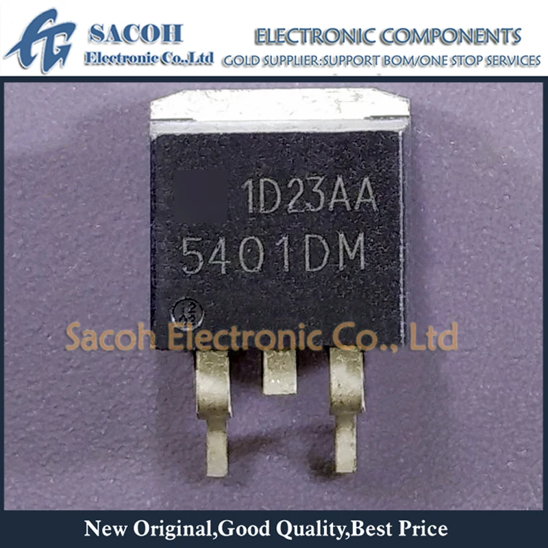 

Refurbished Original 10Pcs/Lot 5401DM FDC5401DM TO-263 Automotive Driver Powerful Field-effect Transistor