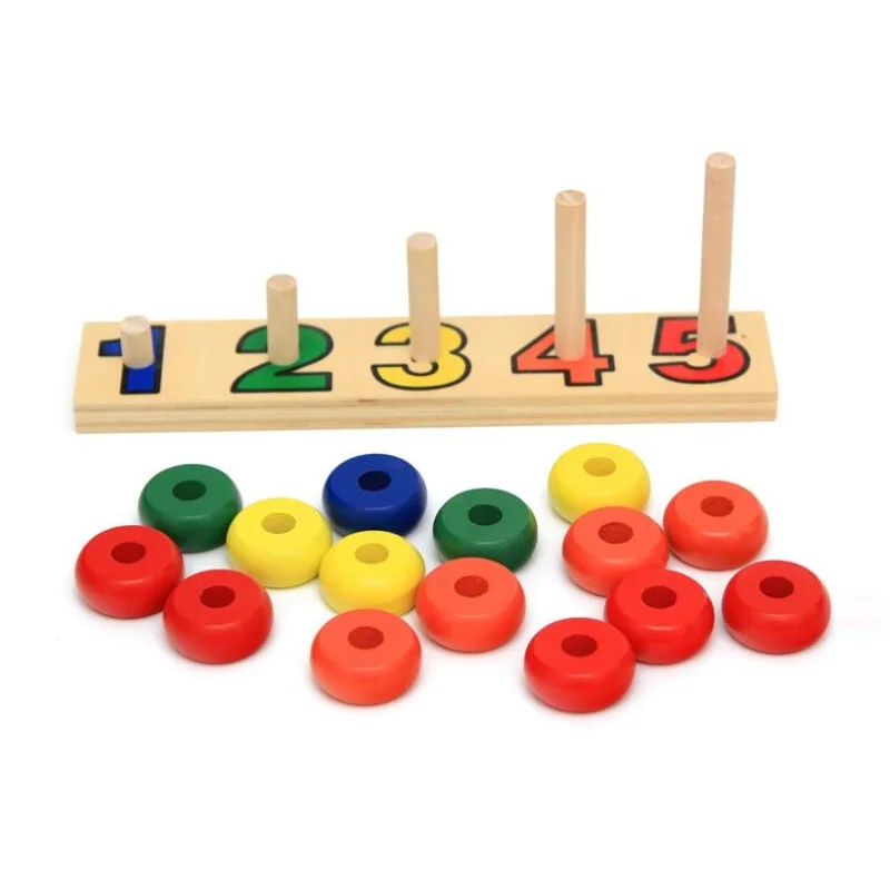 Fly AC Montessori Mathematics teaching aids Toys For Children digital count Toy Baby Development Practice and Senses Toys Gift