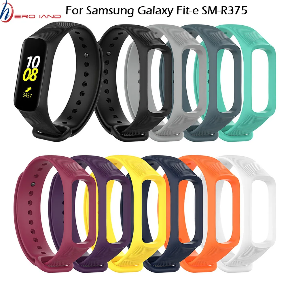 

TPU Adjustable Wrist Band Strap For Galaxy Fit-e R375 Watchband Bracelet Sport Replacement for Samsung Galaxy Fit e Smart Watch