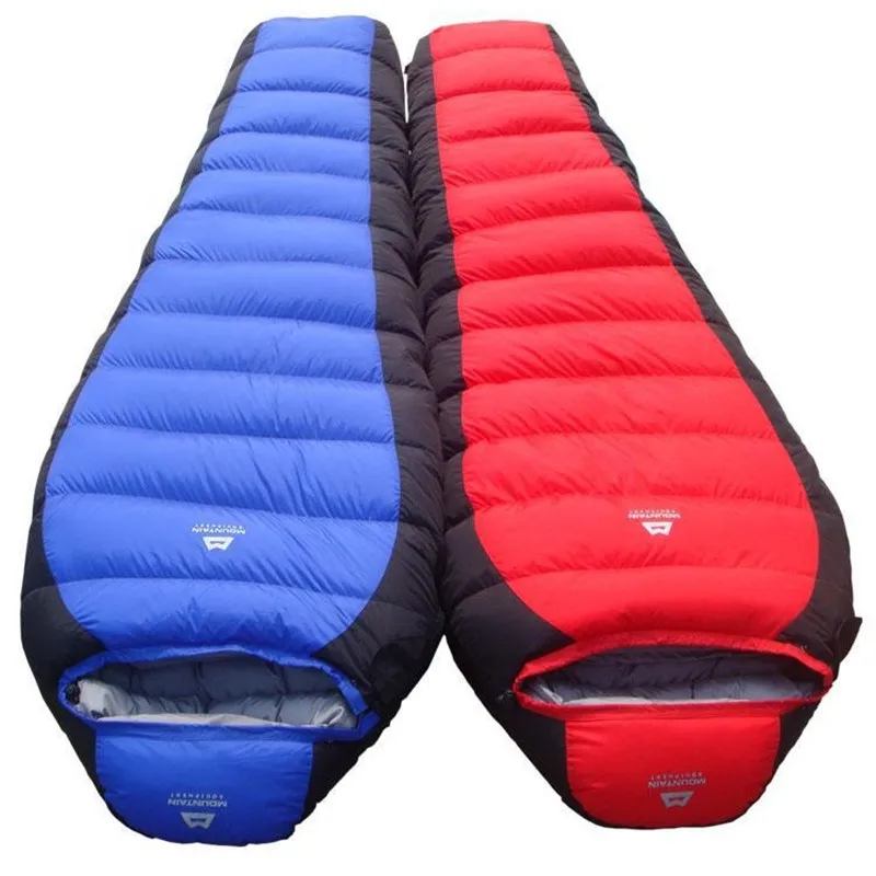 Ultralight Camping Sleeping Bag Mummy Bag White Duck Down Sleeping Bag Goose Down Sleeping Bag for Winter