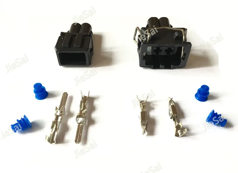 357 972 762 / 357 972 752 AMP TYCO 2 Pin Female Male Automotive Waterproof Wiring Harness Connector Auto Plug