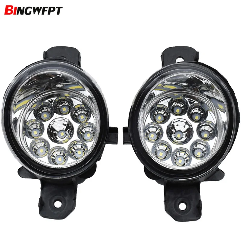 Car Styling Front LED Fog Lamps Halogen Fog Lights 26150-89905 For Nissan X-Trail T30 2001-2006 (Left + right)/2PCS