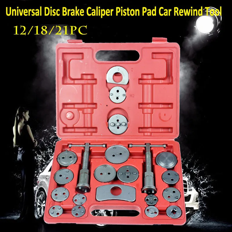 21pcs UniversaL Disc Brake Caliper Tool Set and Wind Back Kit for Brake Pad