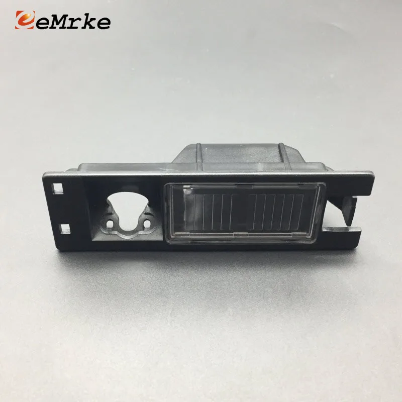 

EEMRKE Car Camera Bracket License Plate Lights Housing for Buick Excelle XT Astra Velite 5 - Black Color