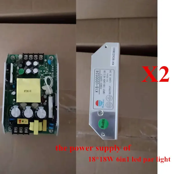 Free shipping the parts of 72X18W 6in1 led city color light and 18x18W 6in1 led par light /city color painter & par can 64