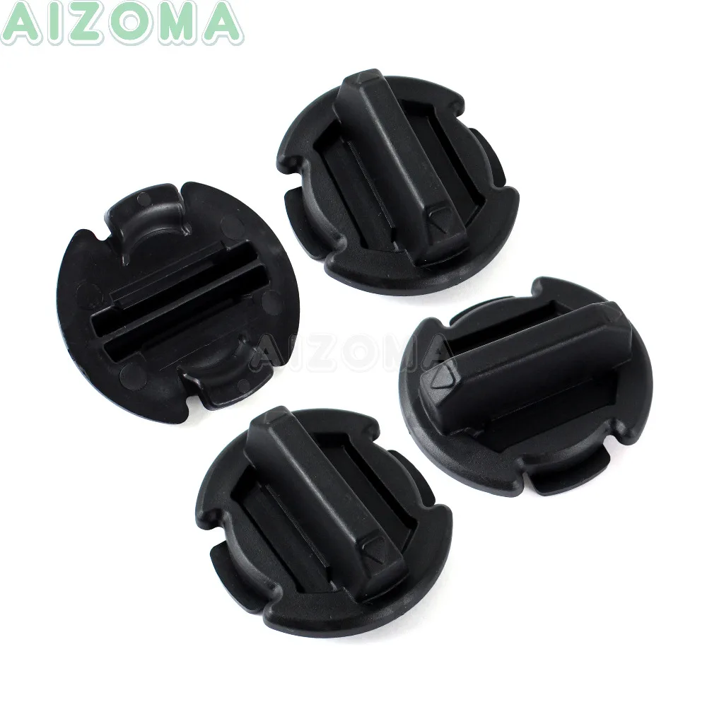 4pcs ABS Plastic Floor Drain Plug Body Cover Cap For Polaris RZR 900 900-S 1000-S / RZR XP 1000 / RZR Turbo 2014-2017