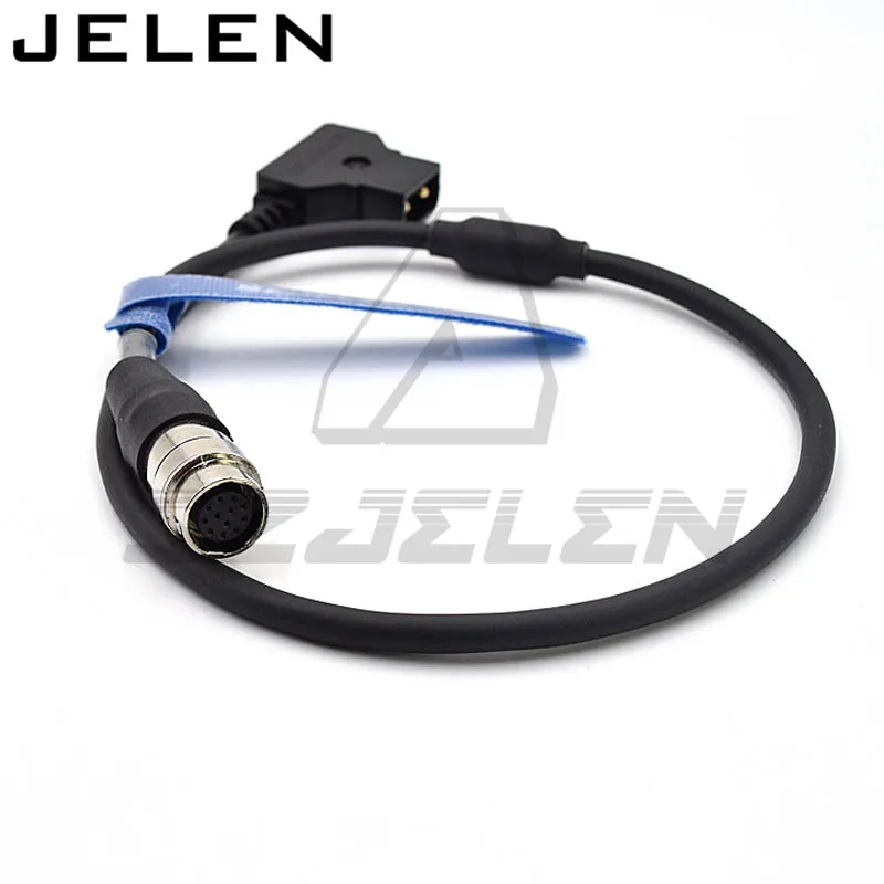 DTAP to 12 Pin Hirose Coiled Power Cable for B4 2/3\