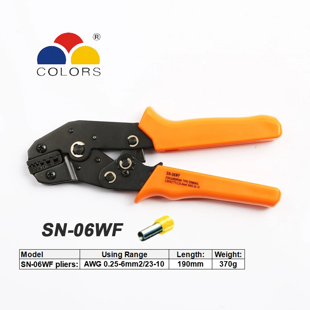 crimping tool SN-28B 0.25-1mm2 terminal pliers pince a sertir ferrule wire crimp hand tool alicate crimpador Multi SN-48B SN-02C