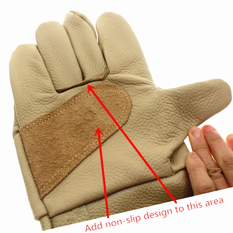 Anti bite gloves 60cm safety long gloves,one layer thick Cowhide gloves for catch animal like dog,cat,reptile,snake Pets