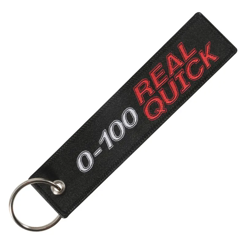 

Car Keychains 0-100 Real Quick Key Holder for Car and Motorcycles Ring Gift Tag Woven Key Fobs Key Chain Bijoux Keychain