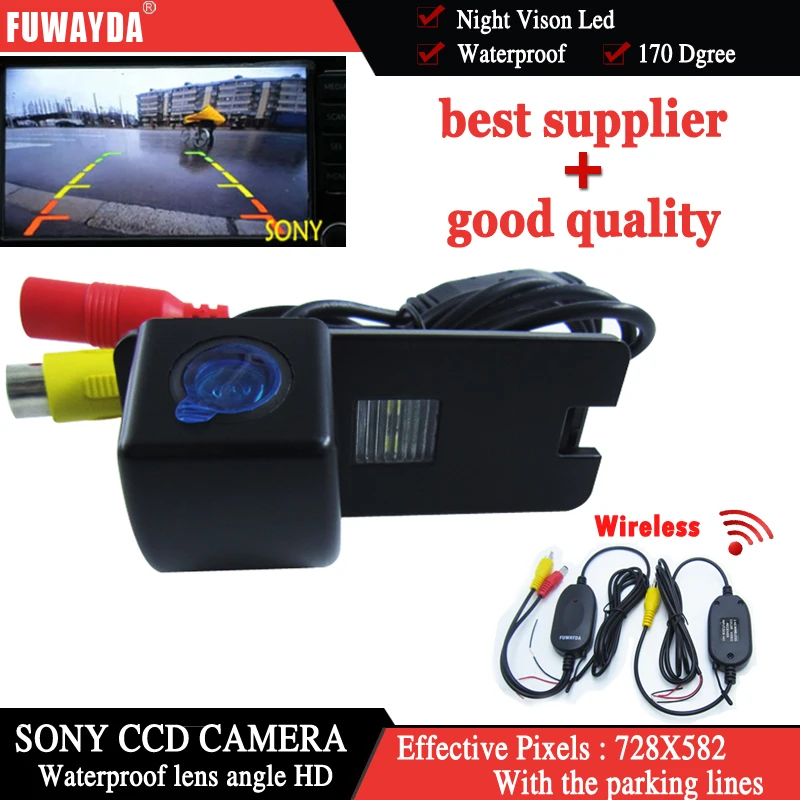 FUWAYDA Wireless FOR SONY CCD Car Rear View Reverse Backup Parking Safety CAMERA for  Holden Commodore VY VZ VE1 WATERPROOF HD