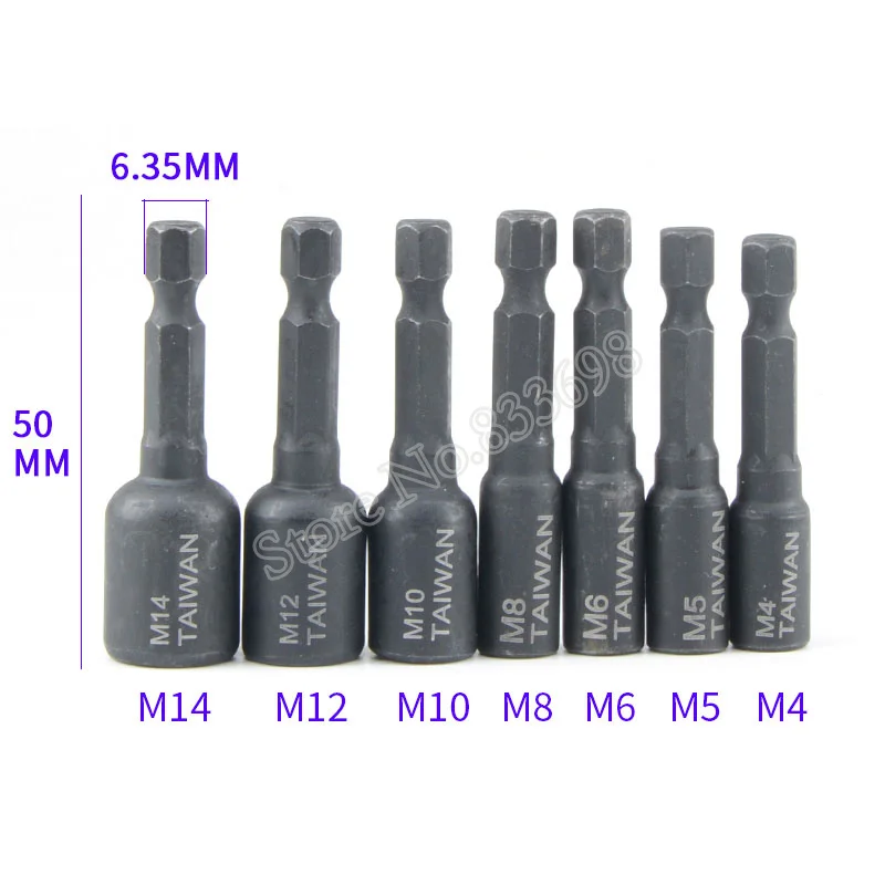 Screw Tap Tapping Chuck Socket Bit Adapter 1/4\