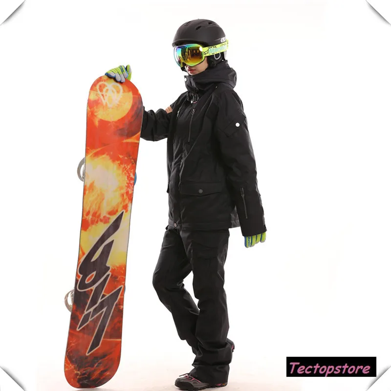 -30 Grad Marsnow Hochwertige Wasserdichte Jacken Ski Suit Set Frauen Snowboard Hosen Berg Skianzüge Skifahren Kleidung Sets