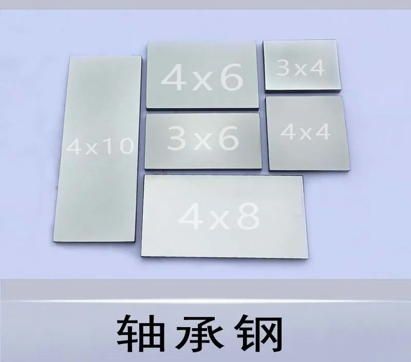 Impresión de almohadillas, fabricación de placas de acero en blanco para tinta, impresora almohadilla, manualidades DIY, alta calidad, 6 tamaños a