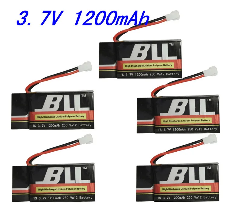 

5PCS/Lot 3.7V 1200mAh 25C Battery For Syma X5SW X5SC X5S RC Quadcopter Accessories