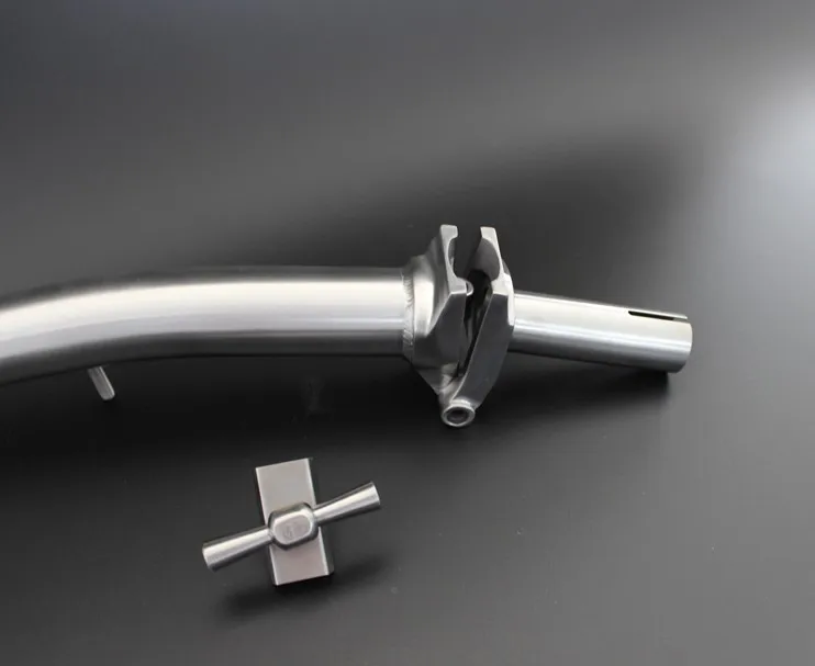 TITANIUM S stem for Brompton Bicycle for 25.4mm handbar